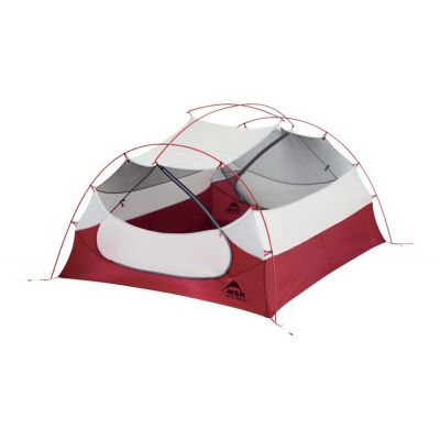 MSR Mutha Hubba NX 3 Person Gray, Red Multi-Person Tent