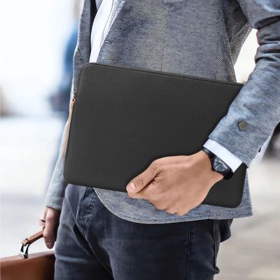 13. Tech-Protect Fleece Laptop Bag 15-16 - Black