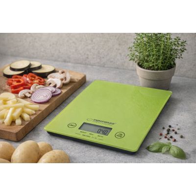 7. Esperanza Lemon EKS002G kitchen scale (green)