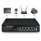 3. ESPERANZA 6-Port PoE Switch 10/100M 60W SPINNER ENS105