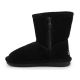 4. BearPaw Emma Toddler Zipper Jr 608TZ Black Neverwet Shoes