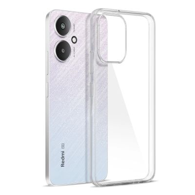 5. 3mk Clear Case for Xiaomi Redmi 13C 5G - transparent