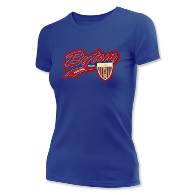 Short-sleeved Polonia Bytom Classic T-shirt in Silver