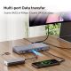 2. Unitek Triple USB4 40Gb/s Docking Station, 120W Power Supply