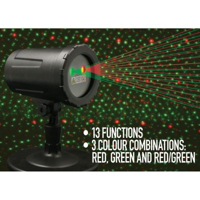 8. LASER PROJECTOR 13 FUNCTIONS WITH REMOTE CONTROL