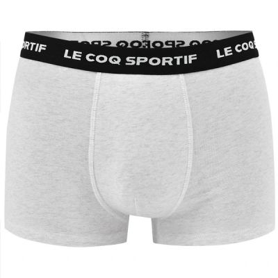 5. Le Coq Sportif men's boxer shorts 3-pack red gray navy blue