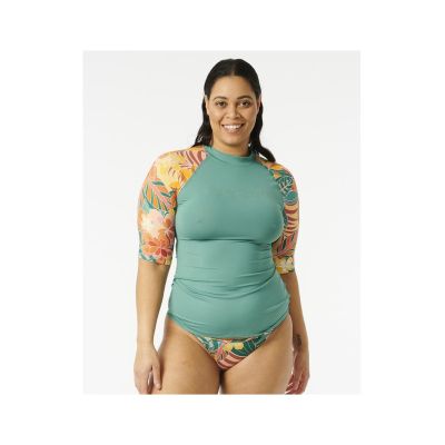5. Women's Lycra RIP CURL Brazilian Soul Ss Upf Rashvest
