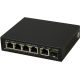 PULSAR SFG64F1 6-port switch for 4 IP cameras