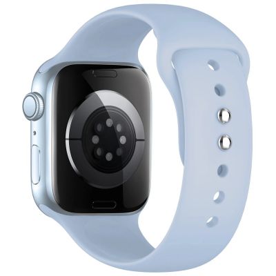 2. Tech-Protect Silicone strap for Apple Watch 40 / 41 / 42 mm - light blue