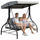 17. NINA GARDEN AND BALCONY SWING 3-SEAT GRAY