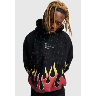 2. Karl Kani Small Signature Flame Os Hoodie M 6021649