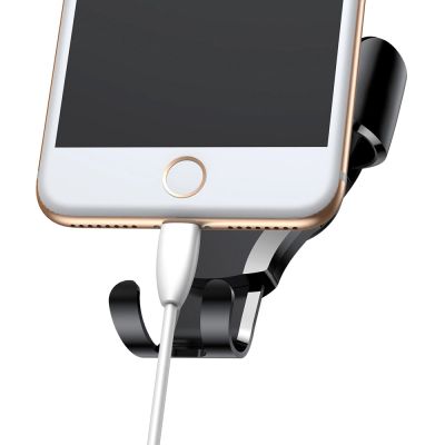 8. Baseus Osculum SUYL-XP0S gravity car holder for windshield or dashboard - silver