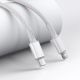 9. Baseus CATLGD-A02 Lightning - USB-C PD cable 20W 480Mb/s 2m - white