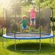 18. FOLDABLE GARDEN TRAMPPOLINE WITH INNER NET 12FT 366CM ENERO