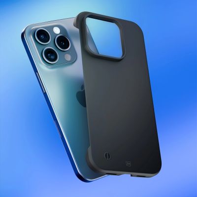 4. 3mk Just20g Matt Case for iPhone 16 Pro - Matte Black