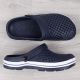 3. NEWS W EVE300B openwork foam slippers navy blue