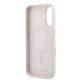 7. Karl Lagerfeld Silicone Nauble Heads Print MagSafe Case for iPhone 16 Plus - Pink