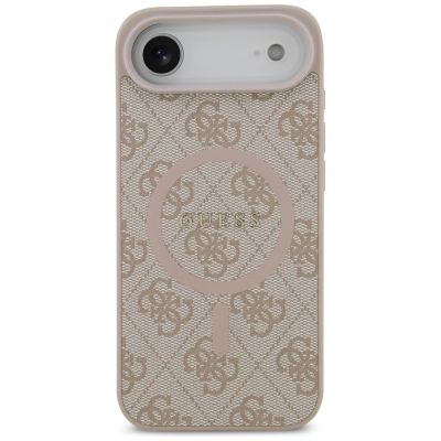 3. Guess 4G Ring Classic Logo MagSafe Case for iPhone 17 Air - Pink