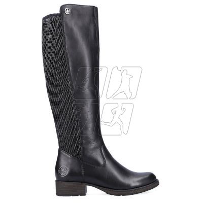 11. Leather boots Rieker W Z9591-00 black