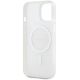 7. DKNY IML Mono & Stripe MagSafe case for iPhone 15 / 14 / 13 - pink