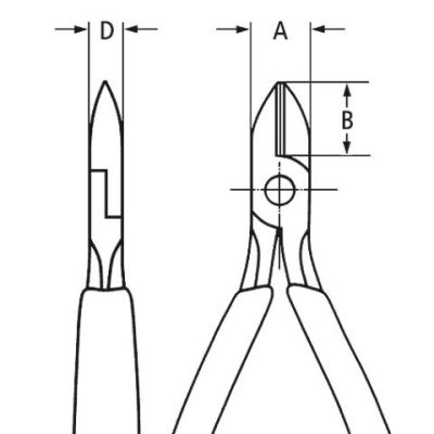 4. Side cutting pliers 125mm