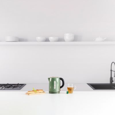 2. Taurus Vintage Compact Olive Electric Kettle 1l 958576000