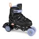 10. Spokey Quattro 4IN1 inline skates SPK-943428 size 30-33BK/VT