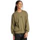 4. Men's adidas Essentials Feelcozy Fleece Sweatshirt Olive KD5149