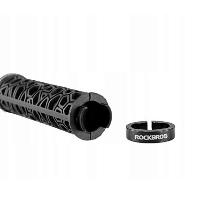 4. Rockbros 2017-14ABK bicycle grips - black