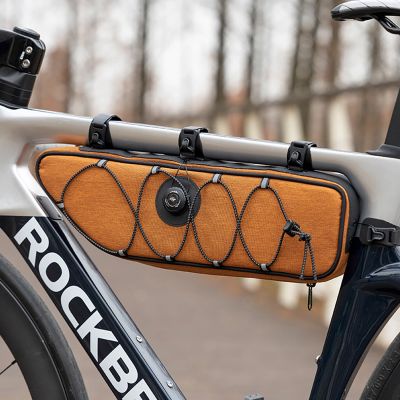 8. Rockbros TL003 ROAD TO SKY 2L Frame Bag Waterproof – Orange