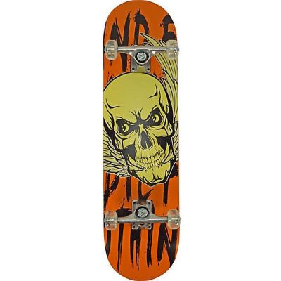 2. SKULL BEST SPORTING WOODEN SKATEBOARD