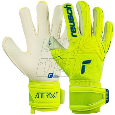 Goalkeeper gloves Reusch Attrakt Freegel Gold XM 5270935 2001