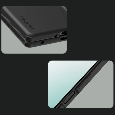 10. Nillkin Flex Pure Fold Case for Samsung Galaxy Z Fold 7 with S Pen Space - Black