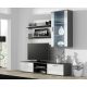 2. SOHO hanging display cabinet, grey/white gloss