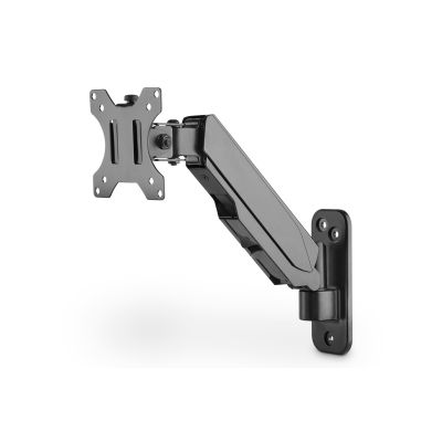 Single wall mount for 1xLCD max 32" and 8kg with gas spring
