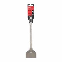 MILWAUKEE SDS-MAX CHISEL 80mm x 300mm WIDE SELF-SHARPENING