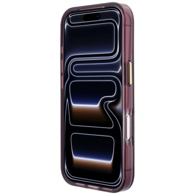 5. Karl Lagerfeld Peekaboo Logo MagSafe case for iPhone 18 Pro Max / 17 Pro Max - burgundy