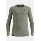 4. Odlo BL TOP crew neck l/s ACTIVE WARM long sleeve thermal underwear size M Gray