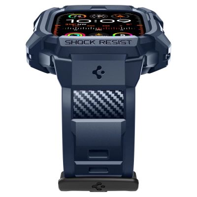 22. Spigen Rugged Armor Pro Case for Apple Watch Ultra 1 / 2 (49mm) - Navy Blue