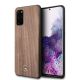 Mercedes Wood Line Walnut Case for Samsung Galaxy S20+ - Brown