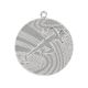 6. Silver medal - running - steel medal