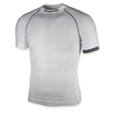 Rogelli sweatband short sleeve COMPRESSION white M