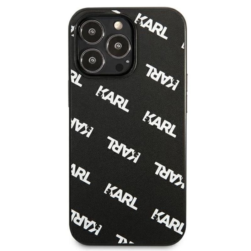 3. Karl Lagerfeld Allover Case for iPhone 13 Pro / iPhone 13 - Black
