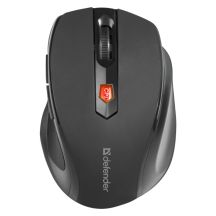 DEFENDER ULTRA MOUSE MM-315 RF BLACK OPTICAL 1600DPI 6P 52315