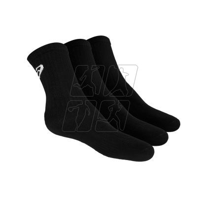 2. Asics 3PPK Crew Sock U 155204-0900 Socks
