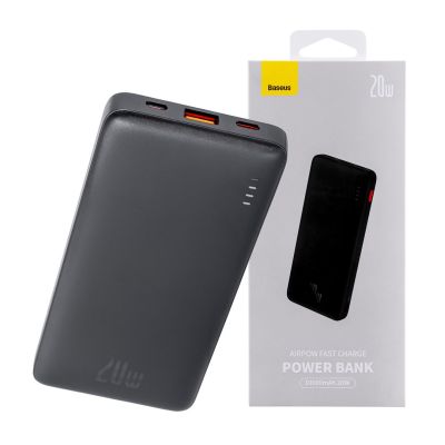 BASUES POWERBANK AIRPOW 10000MAH 20W (BLACK)
