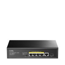 Cudy GS1005PTS1 Gigabit Ethernet (10/100/1000) Network Links PoE Support Black