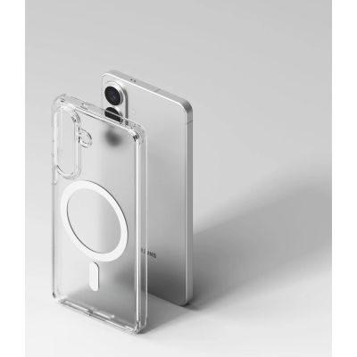 5. Ringke Fusion Magnetic MagSafe Case for Samsung Galaxy S26 - Transparent