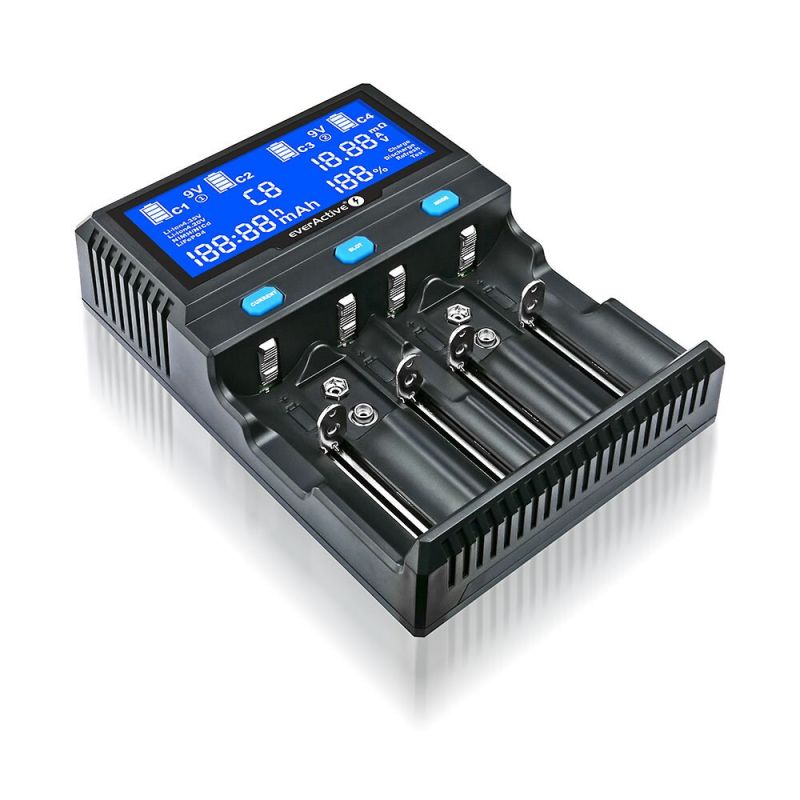 3. EVERACTIVE CHARGER FOR LI-ION AND NI-MH CYLINDRICAL BATTERIES UC4200
