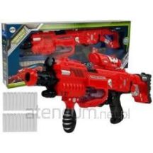 Luminescent Gun Glows in the Dark Foam Bullets Sound Range 45m 8456 Lean Toys